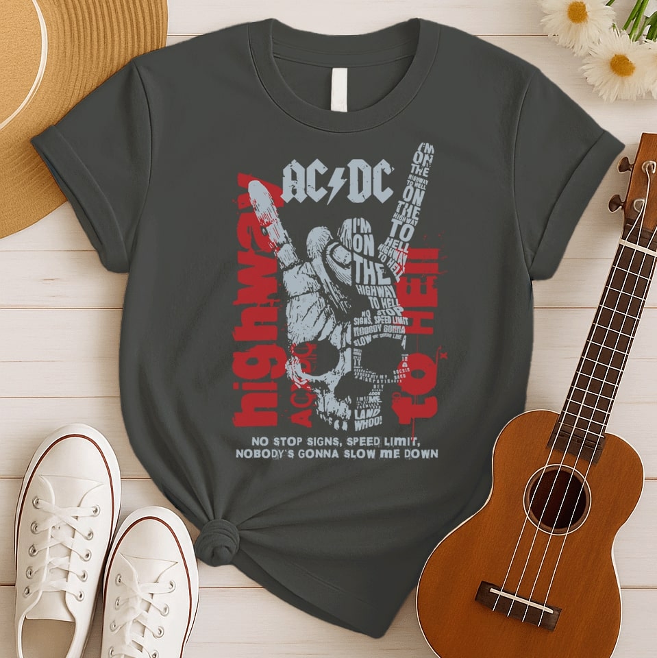 Highway To Hell Song | AC/DC Fan Tshirt