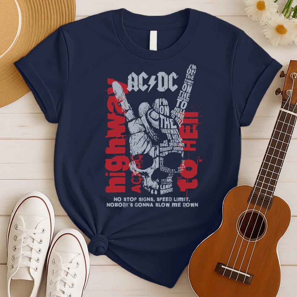 Highway To Hell Song | AC/DC Fan Tshirt