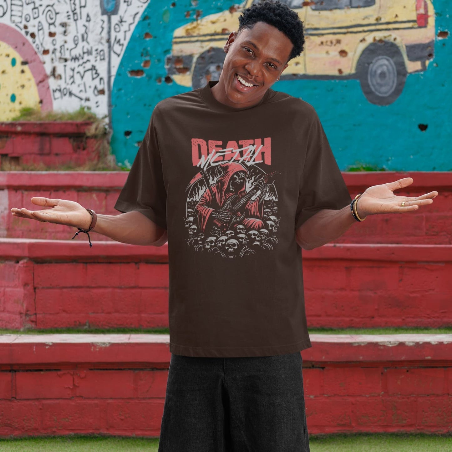 Death Metal Reaper | Guitar Player Tshirt