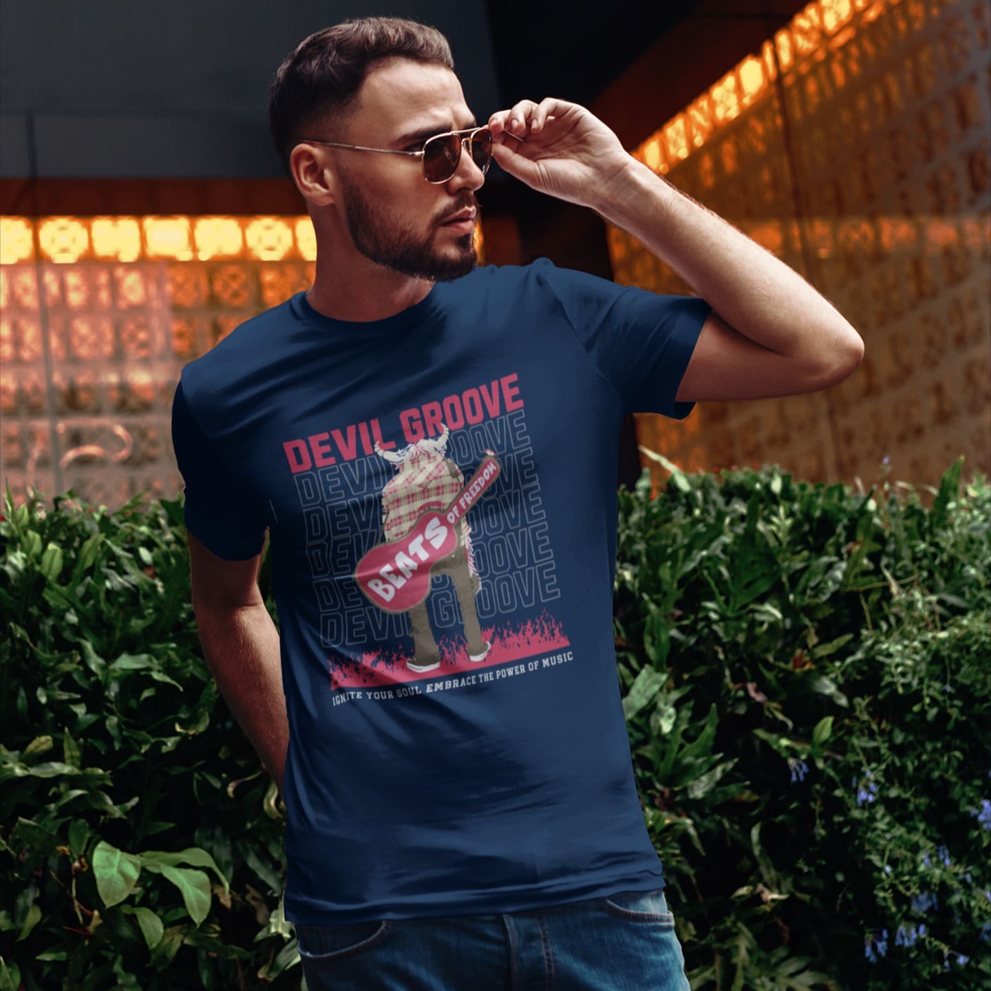 Beats Of Freedom | Rock Music Tshirt