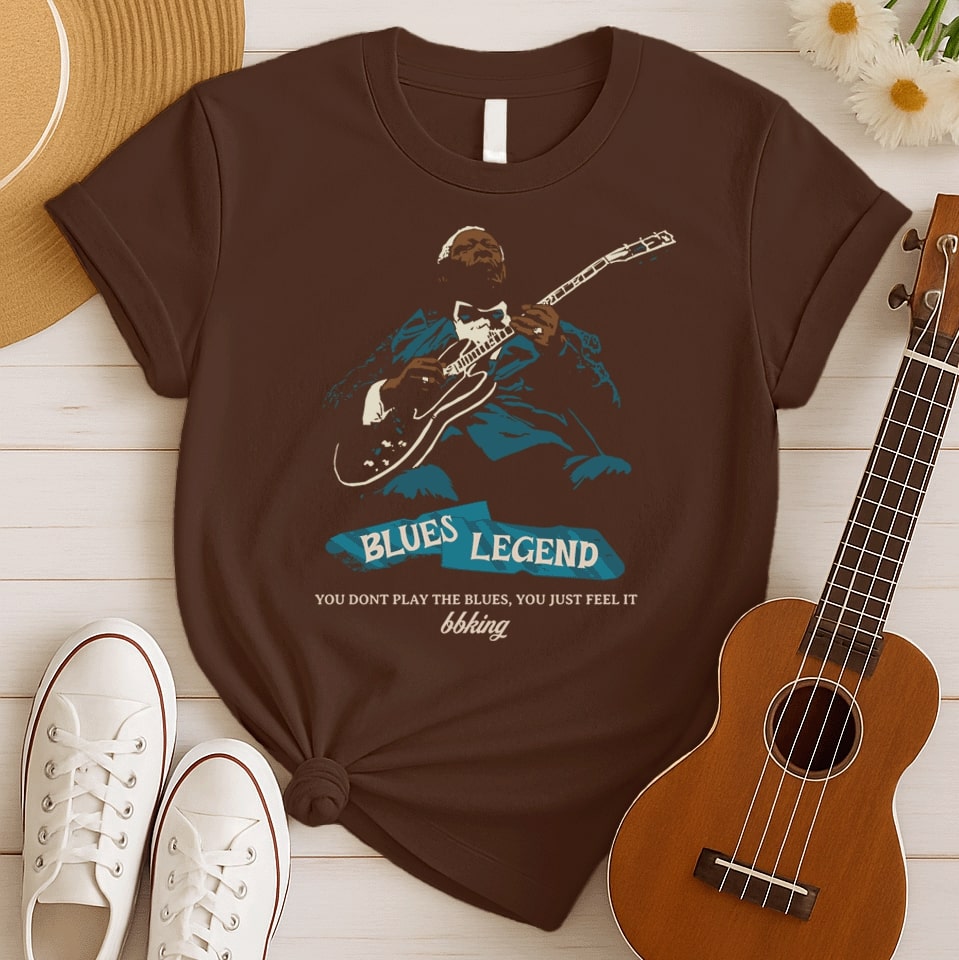 King Of Blues | Iconic Guitarist Tshirt
