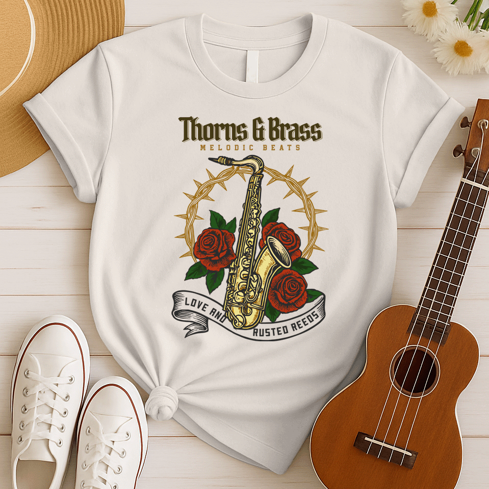 Thorns & Brass | Jazz Music Tee