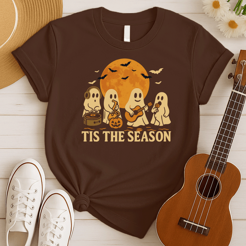 Ghost Band Music | Tis The Season Halloween Tee