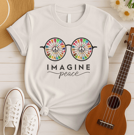 Imagine Peace | John Lennon Fan Tshirt