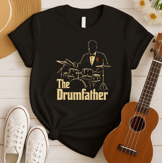 The Drumfather | Godfather Parody Tshirt