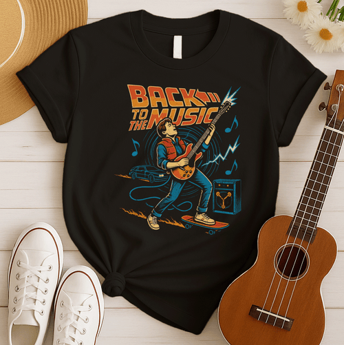 Back To The Music | Retro 80s Tshirt