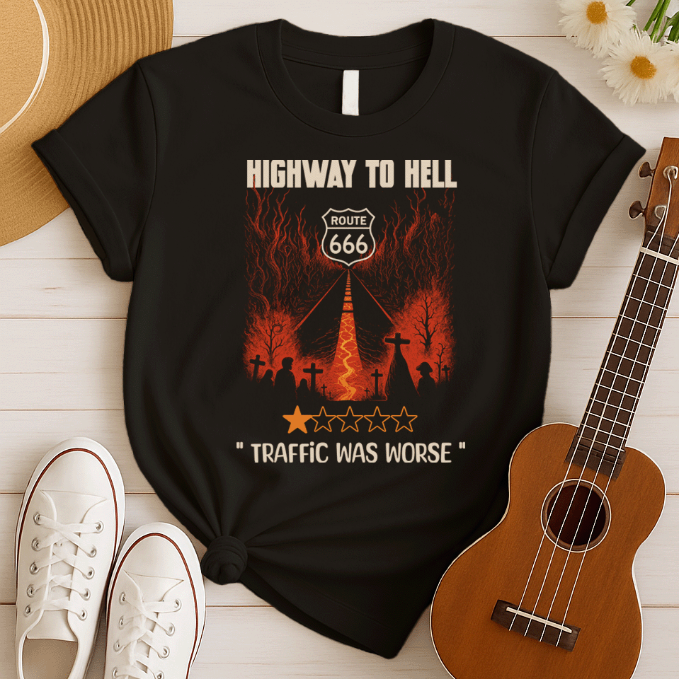 Highway To Hell | AC DC Funny Tshirt