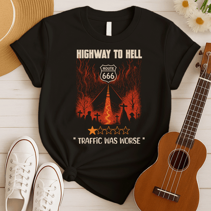 Highway To Hell | AC DC Funny Tshirt