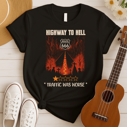 Highway To Hell | AC DC Funny Tshirt