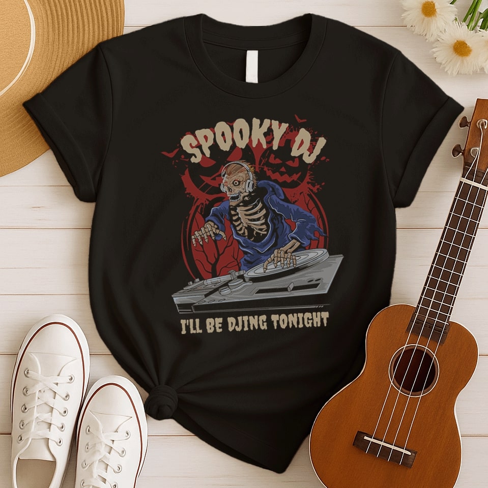 I'll Be DJing Tonight | Halloween DJ Tshirt