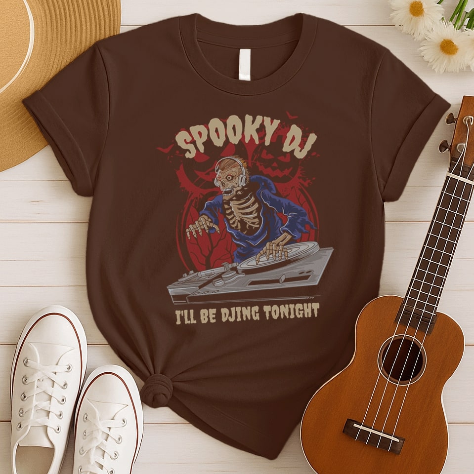 I'll Be DJing Tonight | Halloween DJ Tshirt