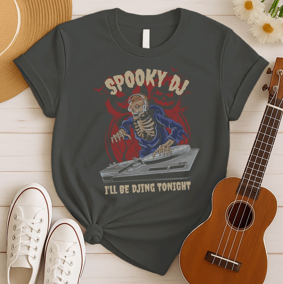 I'll Be DJing Tonight | Halloween DJ Tshirt