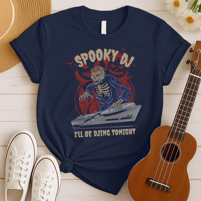 I'll Be DJing Tonight | Halloween DJ Tshirt