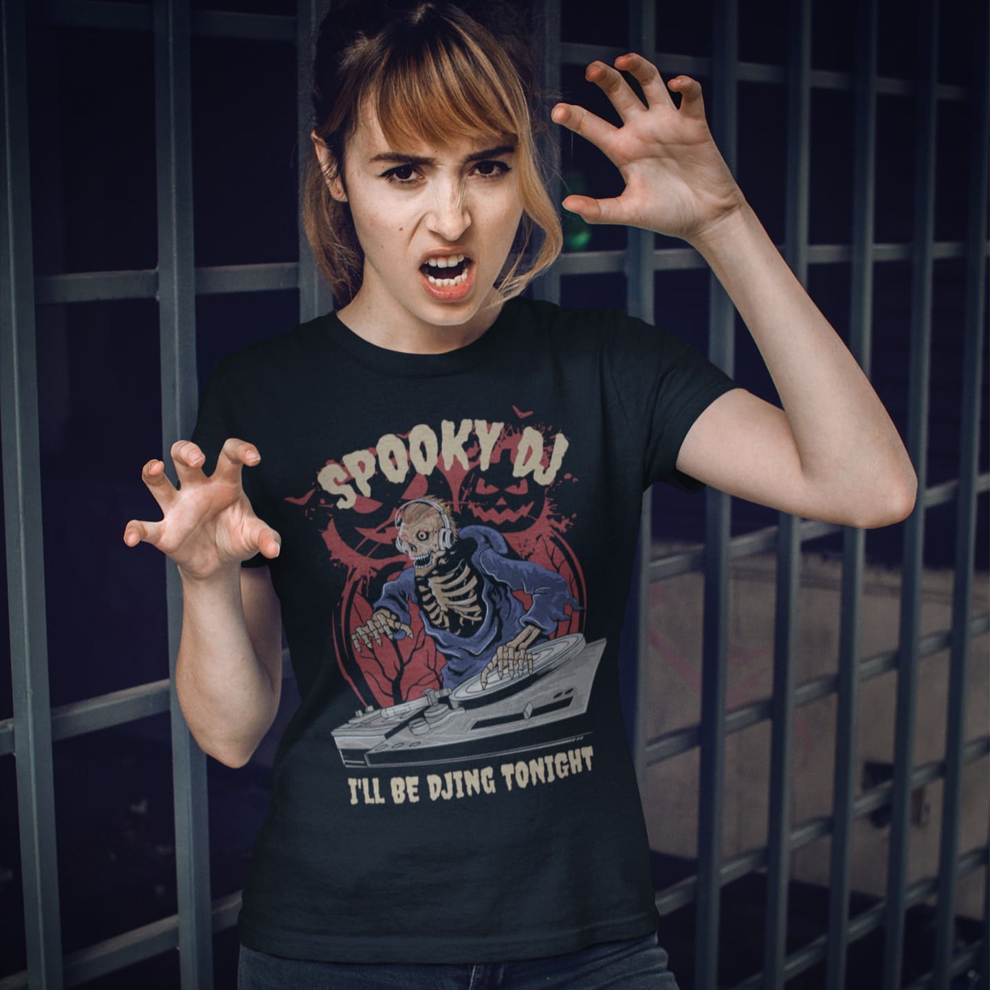 I'll Be DJing Tonight | Halloween DJ Tshirt