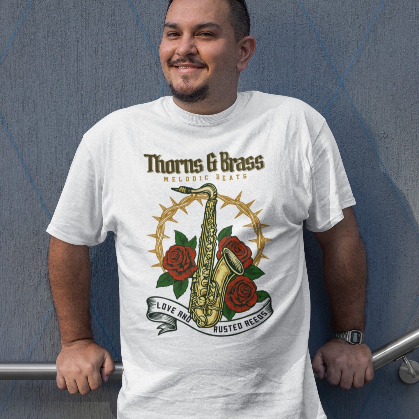 Thorns & Brass | Jazz Music Tee