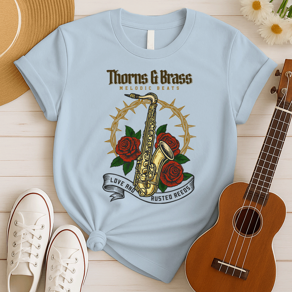 Thorns & Brass | Jazz Music Tee