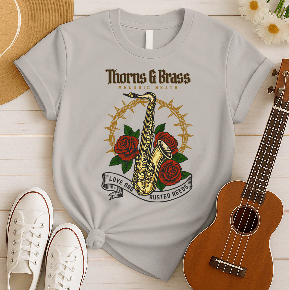 Thorns & Brass | Jazz Music Tee