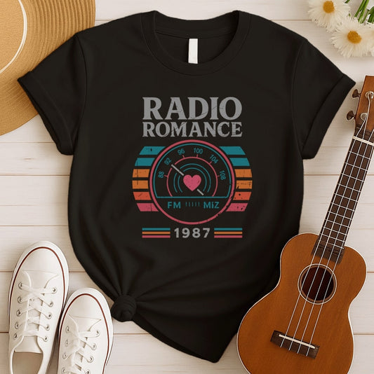 Radio Love Nostalgia | 80's Music Retro Tee