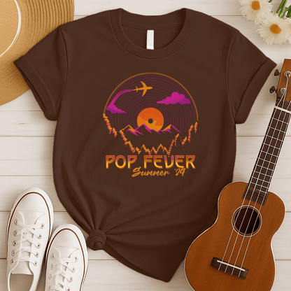 Pop Music Fever | 80's Summer Music Tshirt