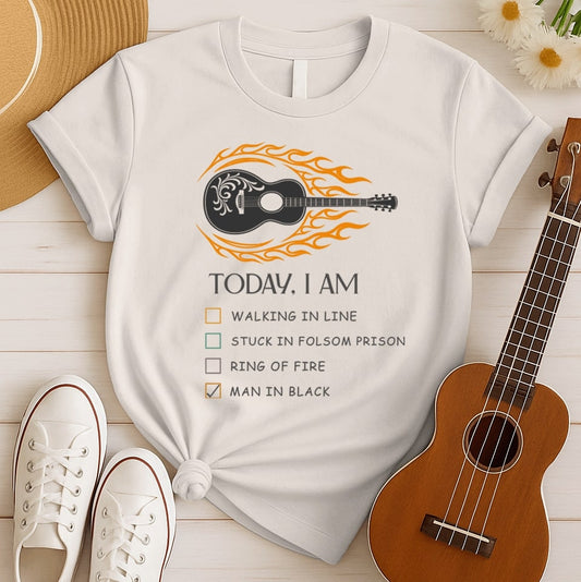 Iconic Songs Lyrics | Johnny Cash Country Tee