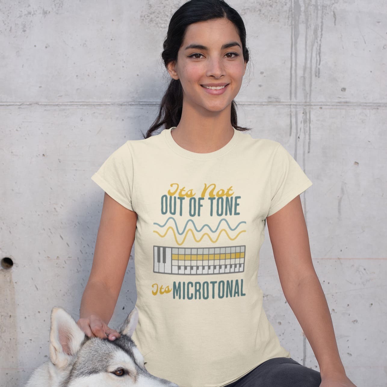 Its Microtonal | Funny Instrument Player Shirt