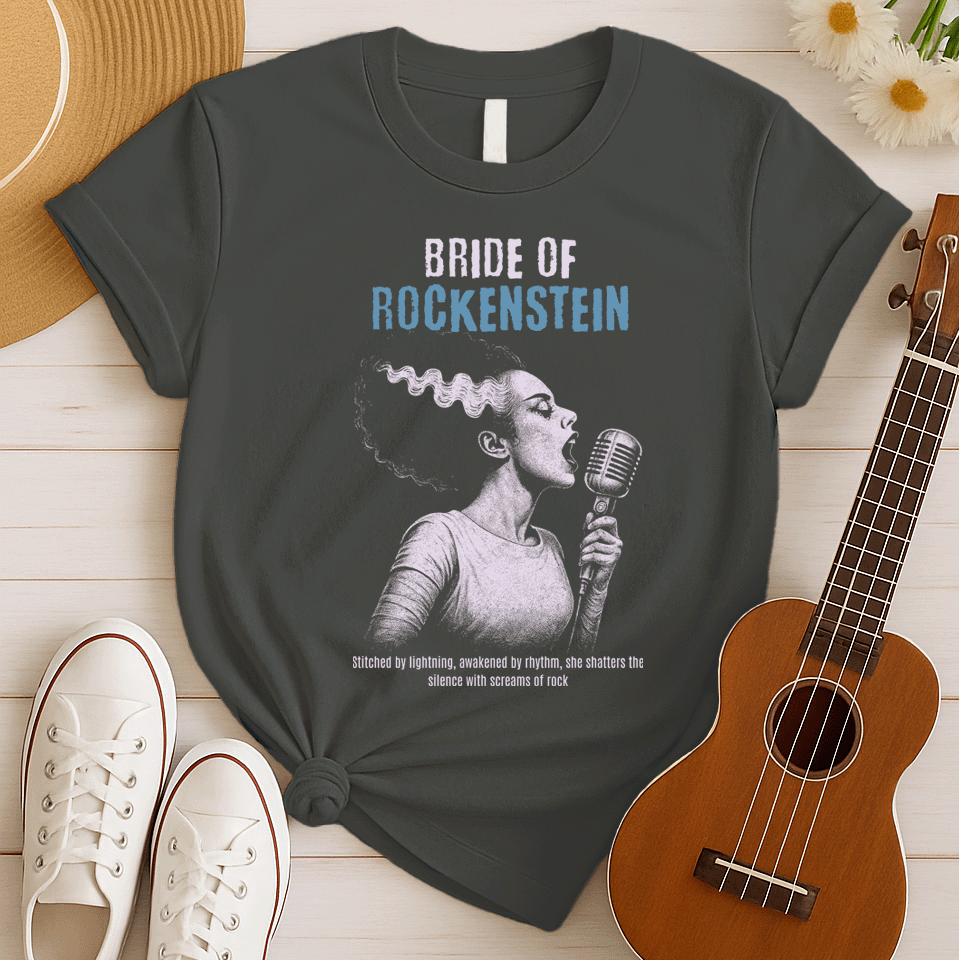 Bride of Rockenstein | Halloween Singer Tshirt