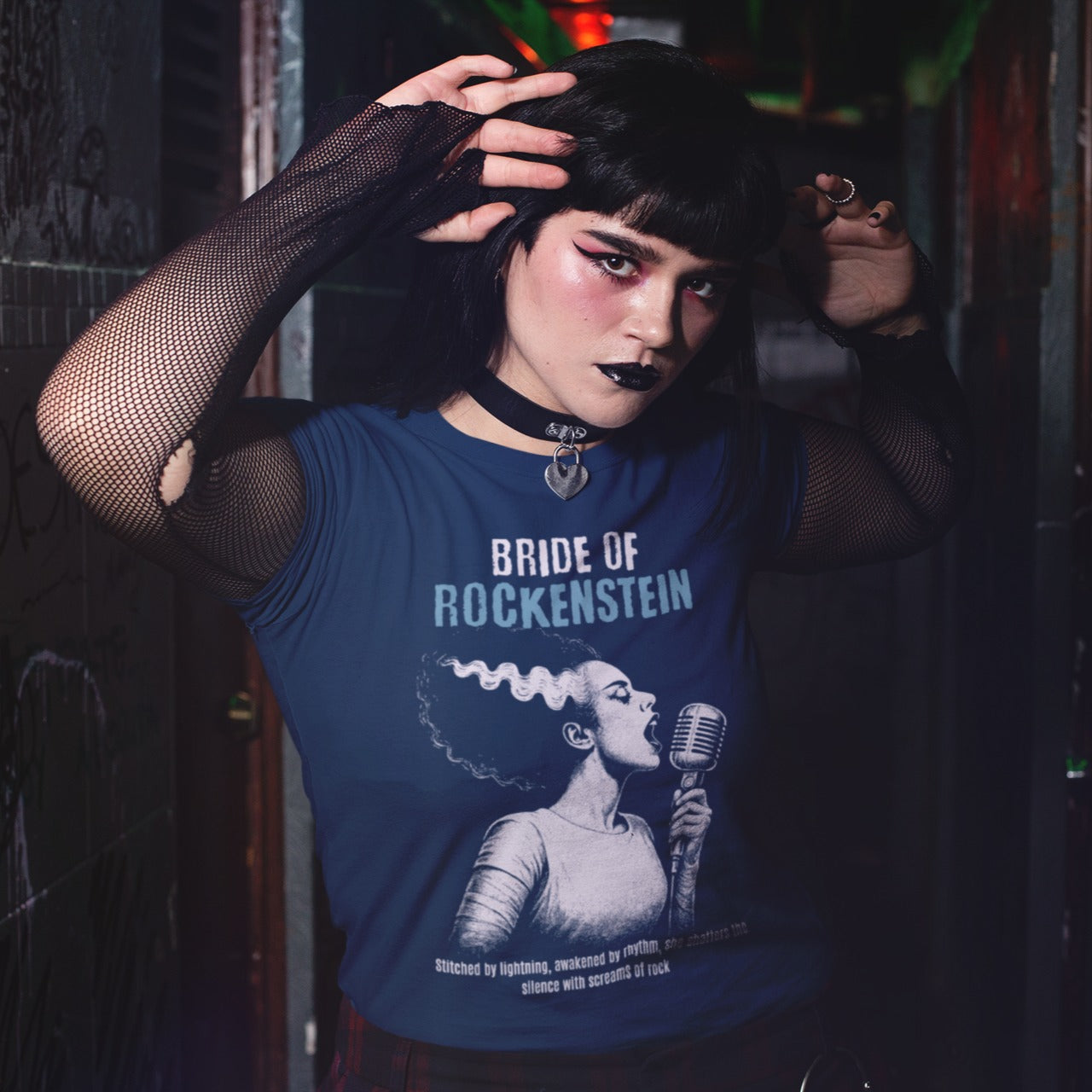 Bride of Rockenstein | Halloween Singer Tshirt