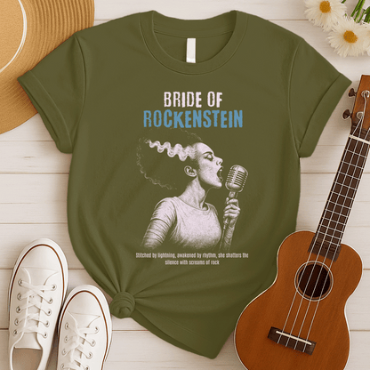Bride of Rockenstein | Halloween Singer Tshirt