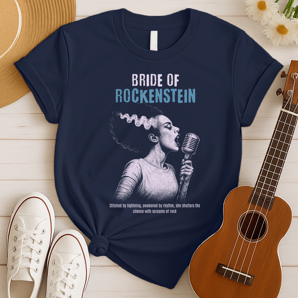 Bride of Rockenstein | Halloween Singer Tshirt