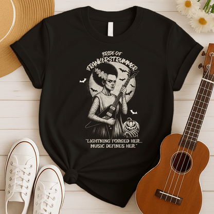 Bride of Frankenstrummer | Rock Halloween Tshirt