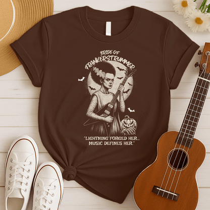 Bride of Frankenstrummer | Rock Halloween Tshirt