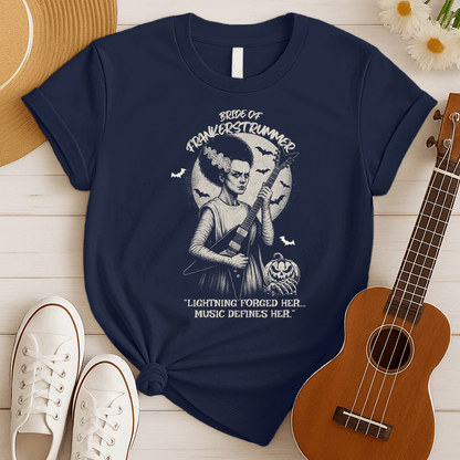 Bride of Frankenstrummer | Rock Halloween Tshirt