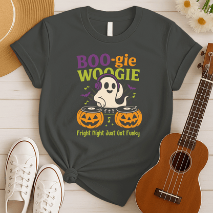 Boo-gie Woogie DJ | Nightparty Halloween Tshirt