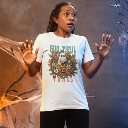 Boo-tiful Tunes | Halloween Ghost Tshirt
