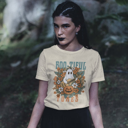 Boo-tiful Tunes | Halloween Ghost Tshirt