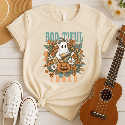 Boo-tiful Tunes | Halloween Ghost Tshirt