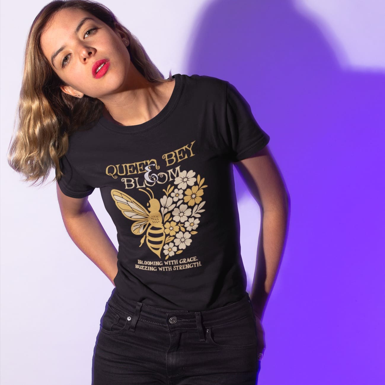 Queen Bey Bloom ∣ Beyonce Fan T-shirt