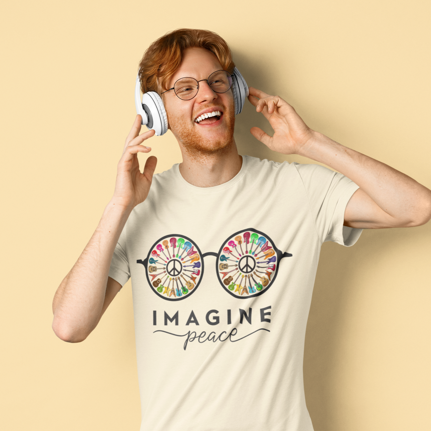 Imagine Peace | John Lennon Fan Tshirt