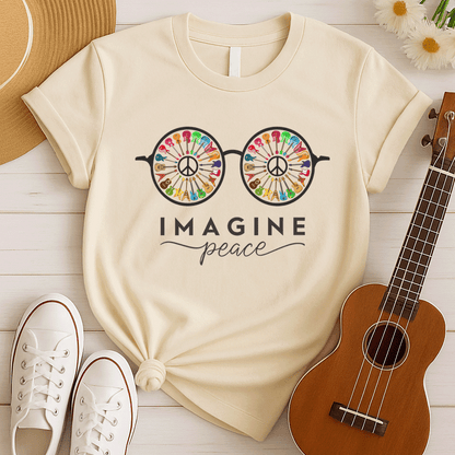 Imagine Peace | John Lennon Fan Tshirt