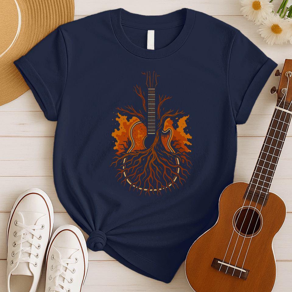 Acoustic Roots | Vintage Guitar Tshirt
