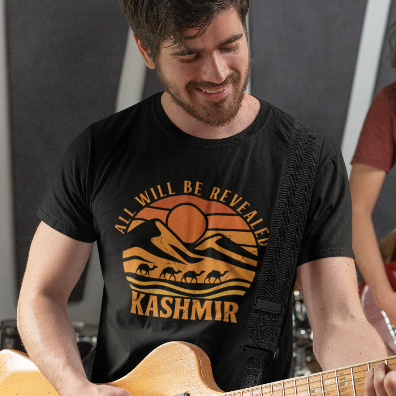 Kashmir 70's Music | Led Zeppelin Fan Gift Tshirt
