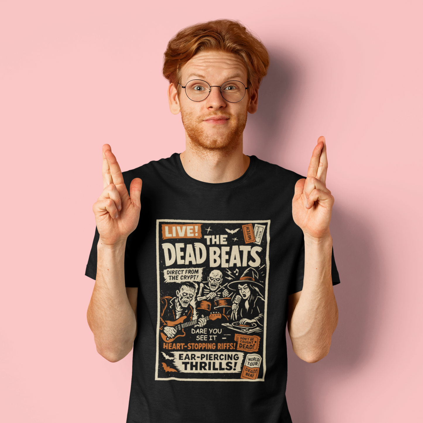 The Dead Beats | Halloween Musicfest Tshirt