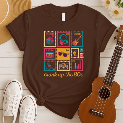 80s Music Disco | Retro Stamp Tshirt