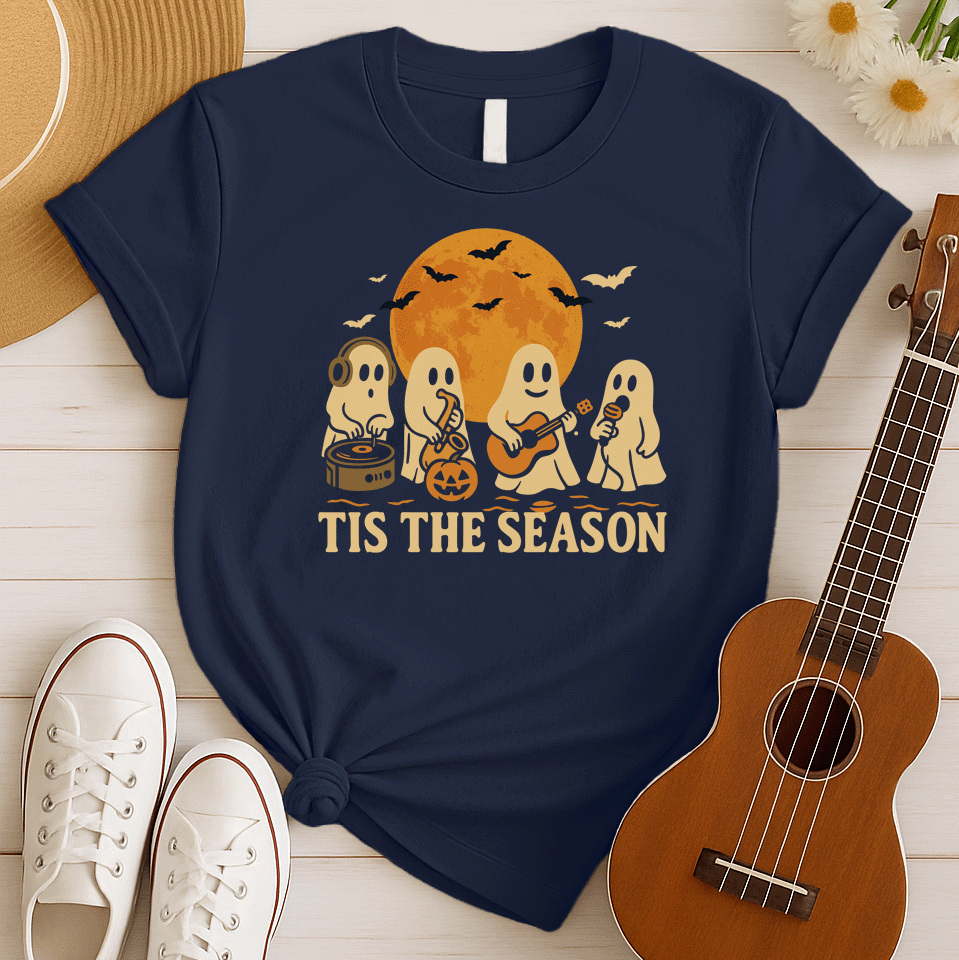 Ghost Band Music | Tis The Season Halloween Tee