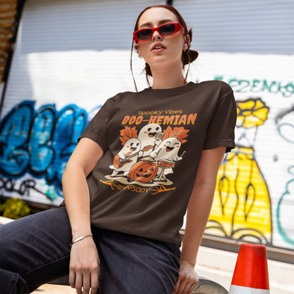 Boo-hemian Rhapsody | Spooky Ghost Band Tshirt