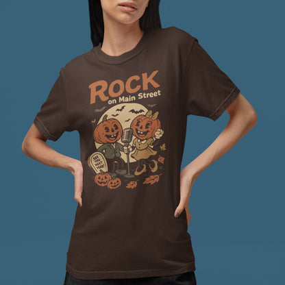 Rock on Main Street | Halloween Retro Tshirt