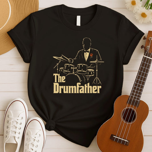 The Drumfather | Godfather Parody Tshirt