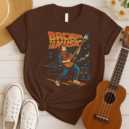 Back To The Music | Retro 80s Tshirt