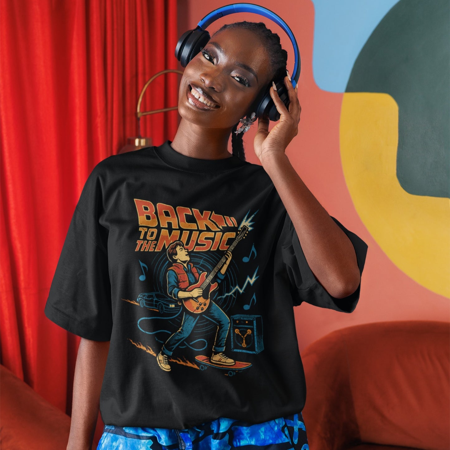 Back To The Music | Retro 80s Tshirt