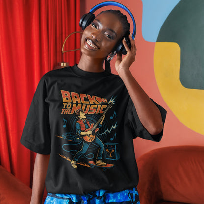 Back To The Music | Retro 80s Tshirt